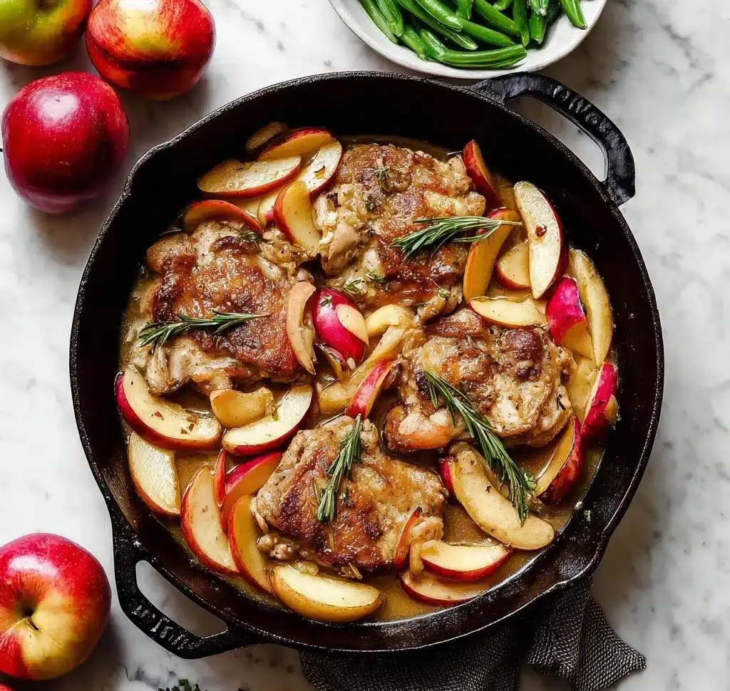 Skillet Apple Cider Chicken Recipe