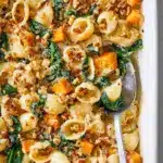 Pumpkin Feta Pasta Recipe