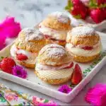 Easy Strawberry Cream Puffs Recipe
