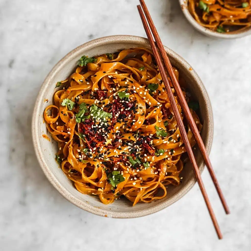 Spicy Chili Garlic Noodles Recipe