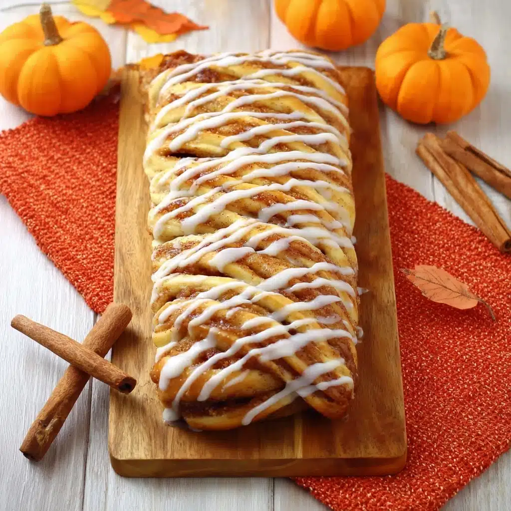 Pumpkin Cream Cheese Breakfast Braid Recipe