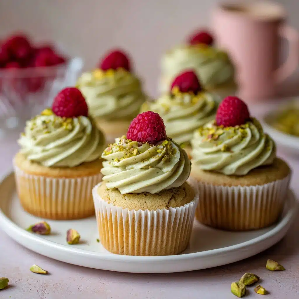 Pistachio Cupcakes Recipe - Recipe Image
