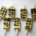 California Avocado Ice Pops with Chocolate Magic Shell Recipe
