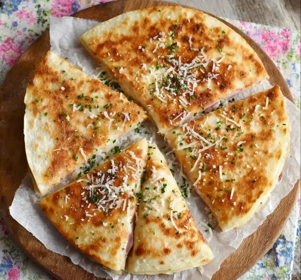 Chicken Cordon Bleu Quesadillas Recipe