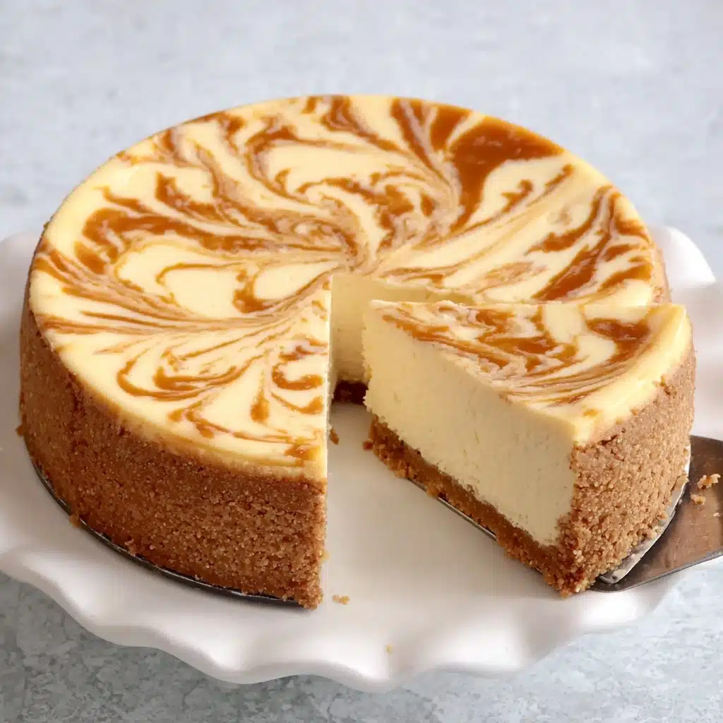 Pumpkin Swirl Cheesecake Recipe - Recipe Image