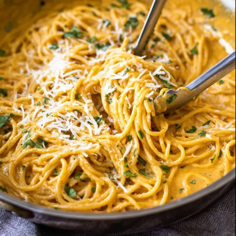 Creamy Pumpkin Pasta Sauce Recipe
