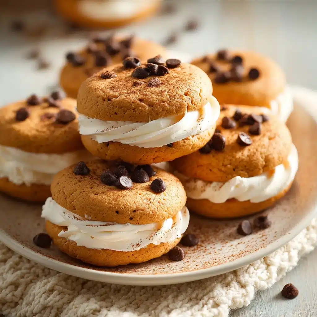 Pumpkin Chocolate Chip Whoopie Pies Recipe - Recipe Image