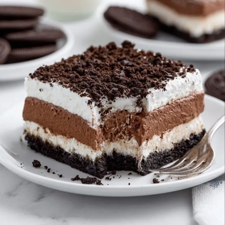 Oreo Lasagna Recipe