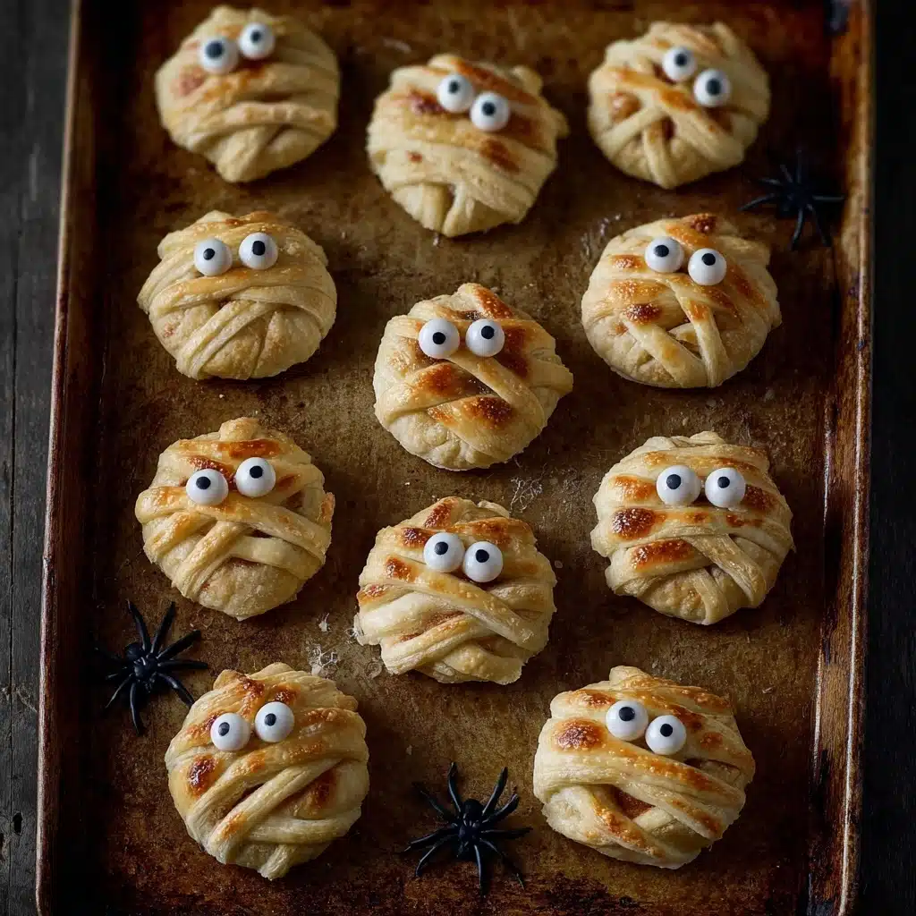 Baked Cheese Mummies Recipe - Recipe Image