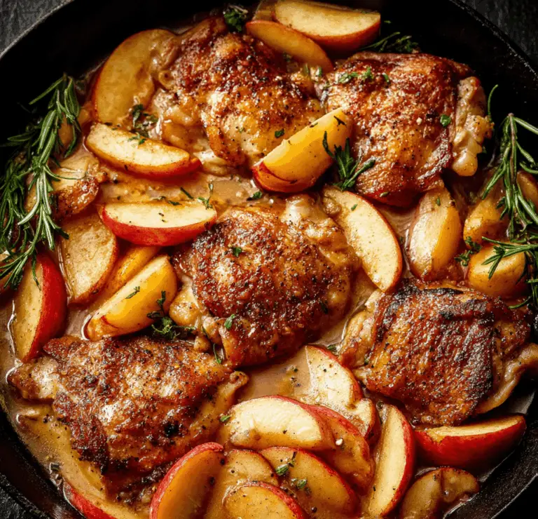 Skillet Apple Cider Chicken Recipe