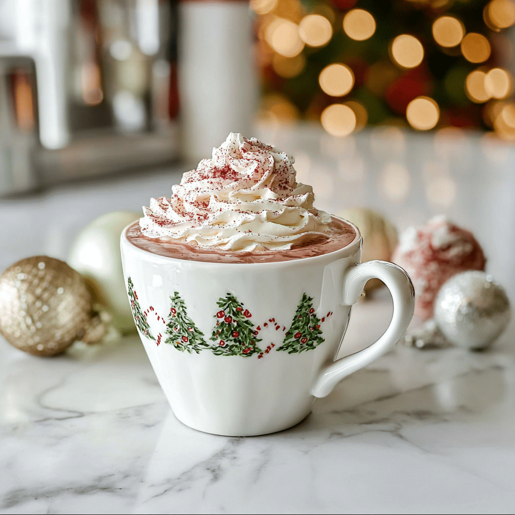 Peppermint Mocha Tea Latte Recipe - Recipe Image
