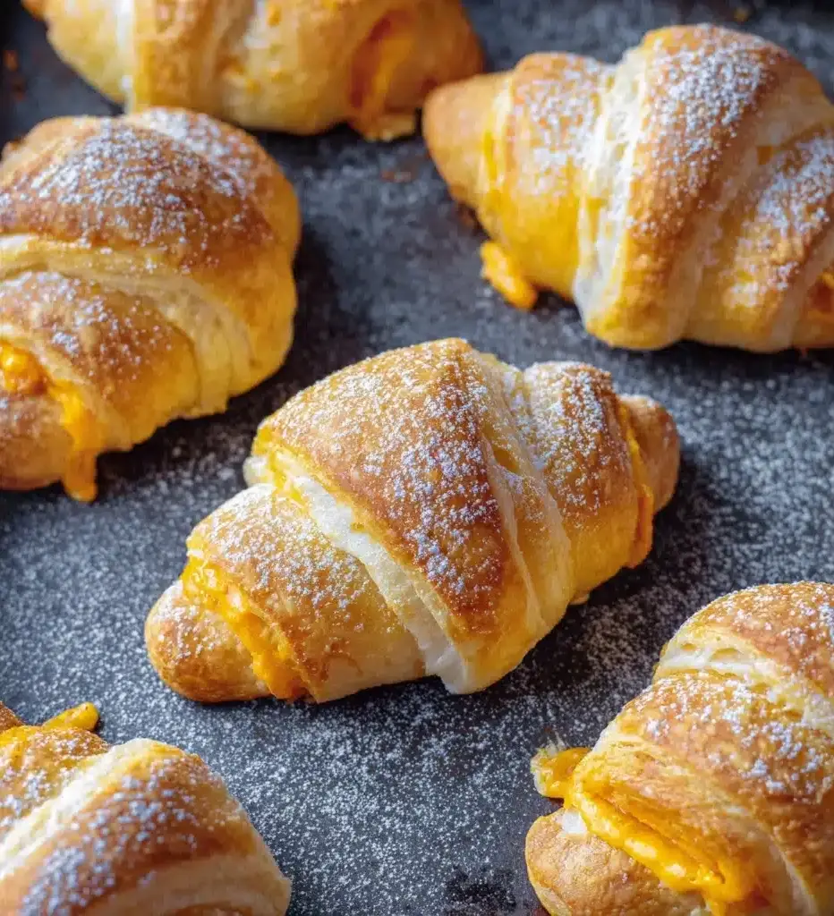 10 Minute Pumpkin Croissants (4 Ingredients) Recipe