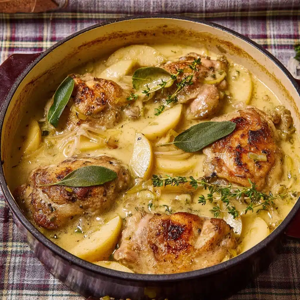 Normandy Chicken Recipe - Recipe Image