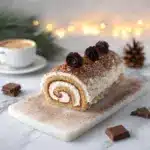 Gourmet Tiramisu Yule Log Cake Recipe