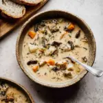 Mushroom Soup (NO cream) Recipe