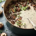 Mushroom and Brie Soup Recipe