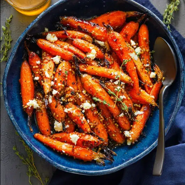 Maple Mustard Glazed Carrots Recipe
