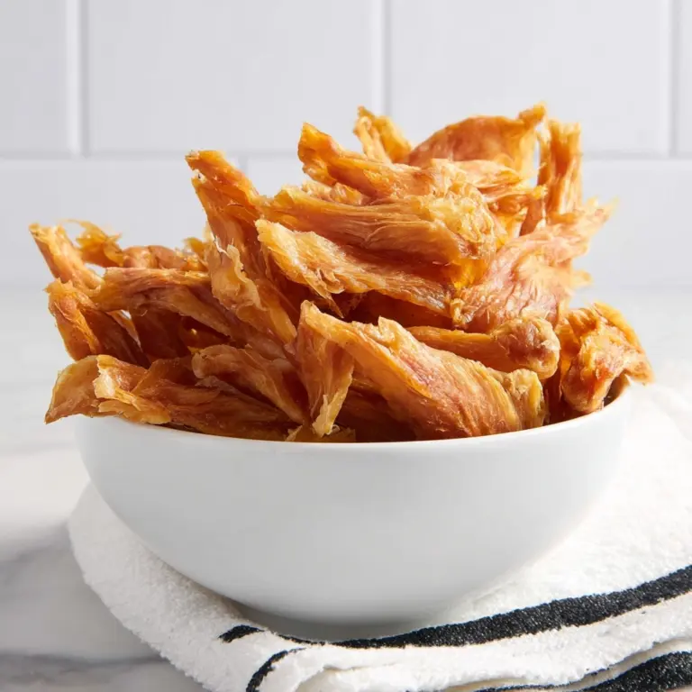 Chicken Wrapped Sweet Potato Dog Treats Recipe