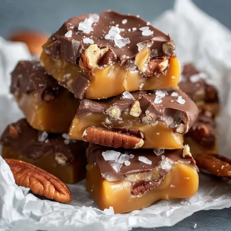 Chocolate Pecan Turtle Clusters Recipe