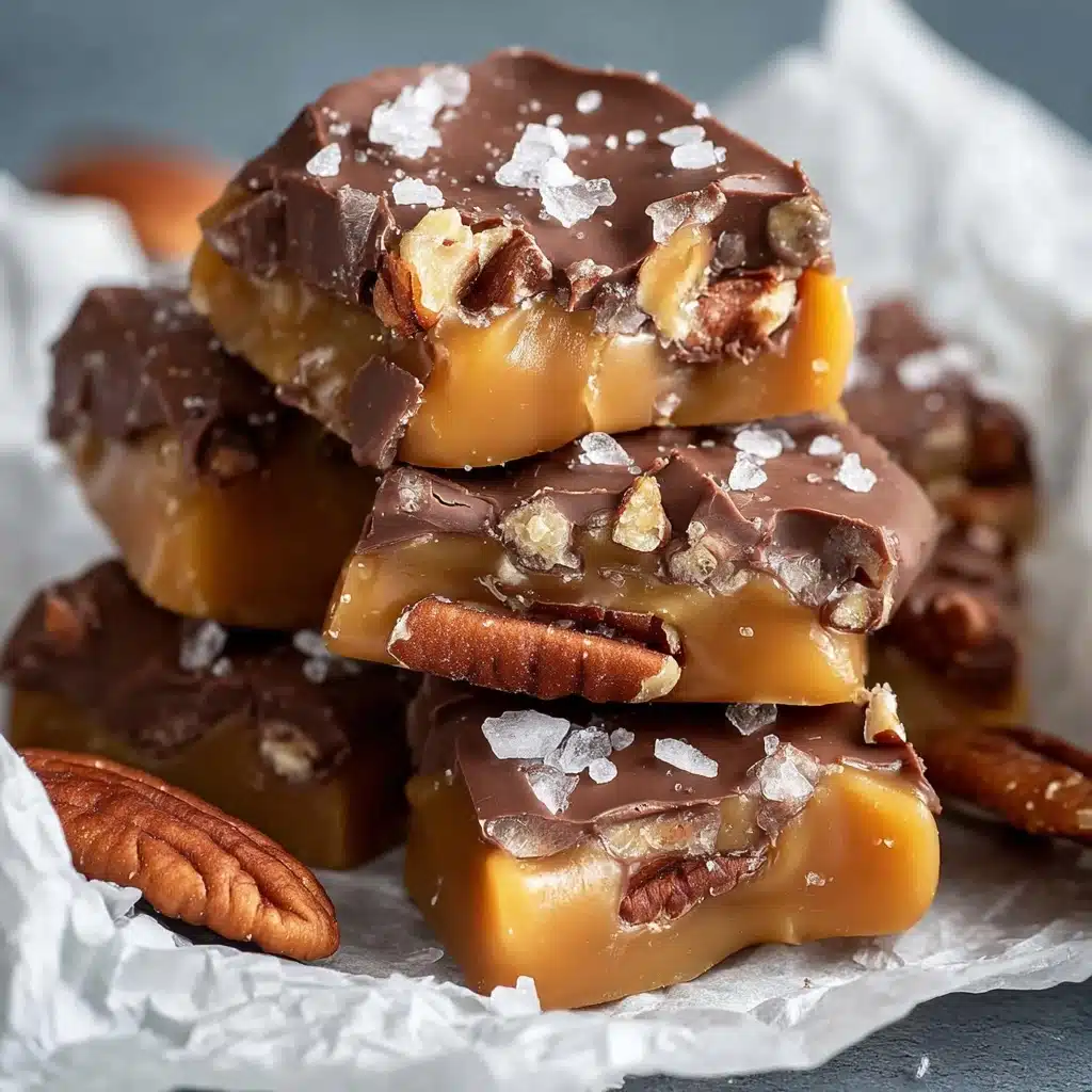 Chocolate Pecan Turtle Clusters Recipe