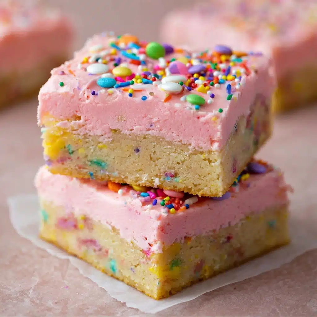 Frosted Sugar Cookie Bars Recipe