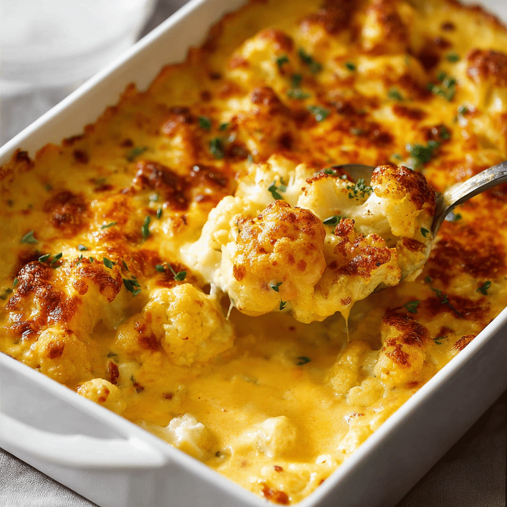 Cauliflower Cheese Recipe - Recipe Image