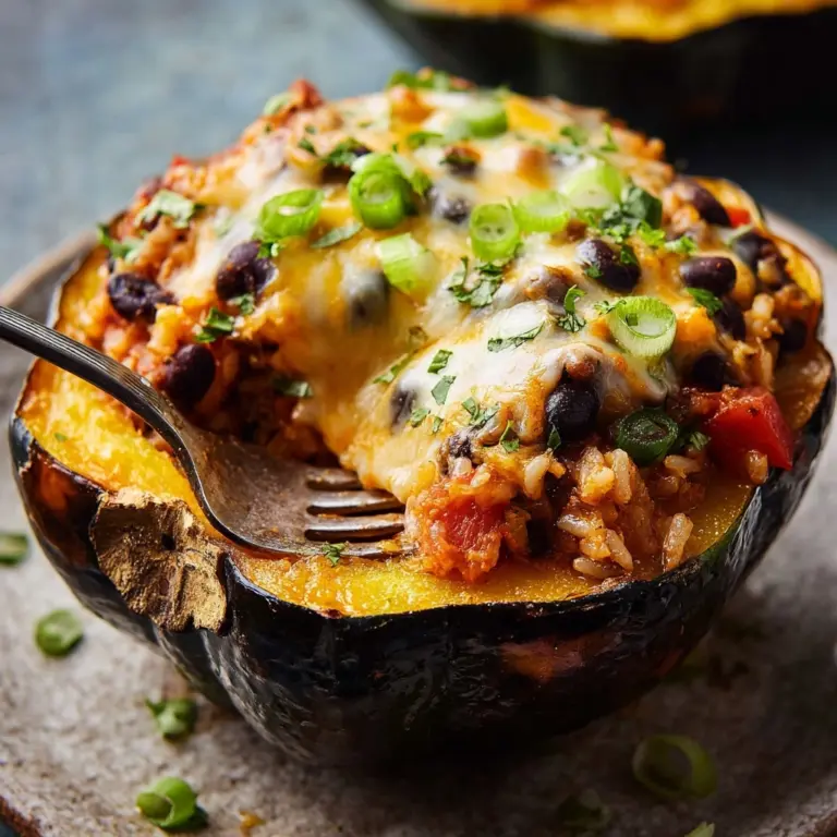 Southwest Stuffed Acorn Squash Recipe