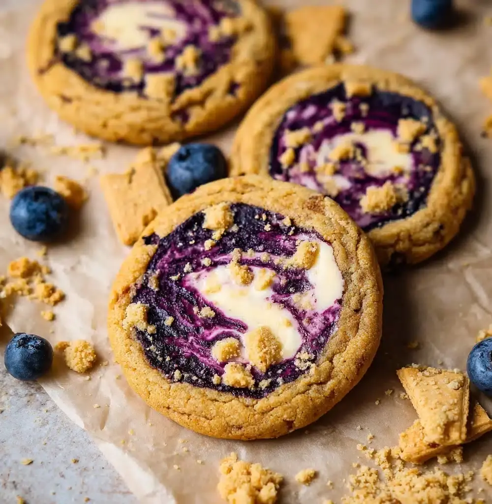 Blueberry Cheesecake Cookies Recipe