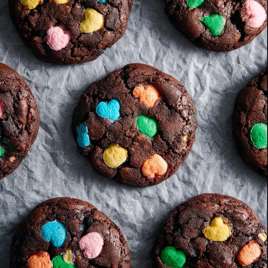 lucky charms chocolate cookies Recipe - Recipe Image