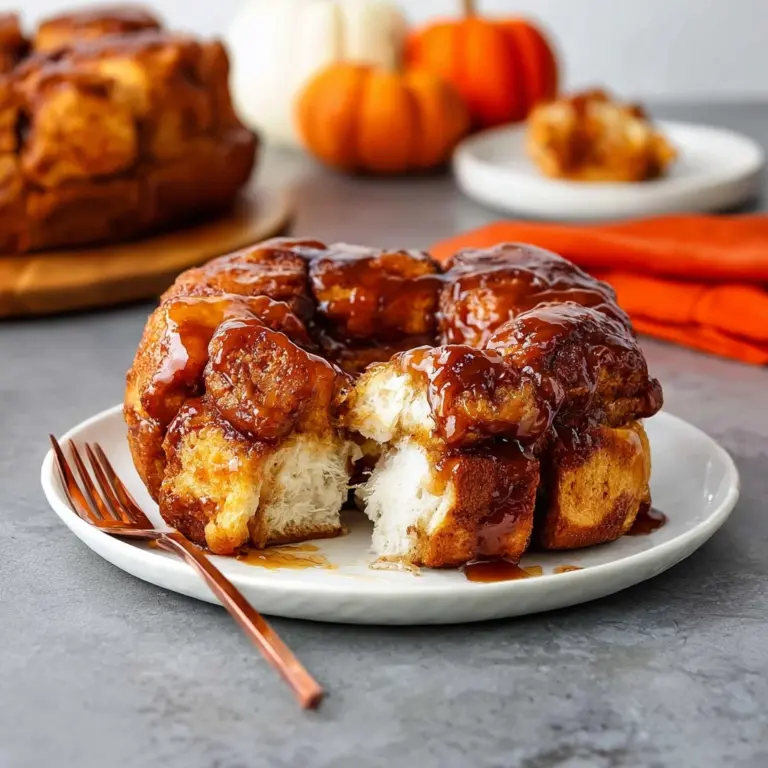 Pumpkin Spice Monkey Bread Recipe