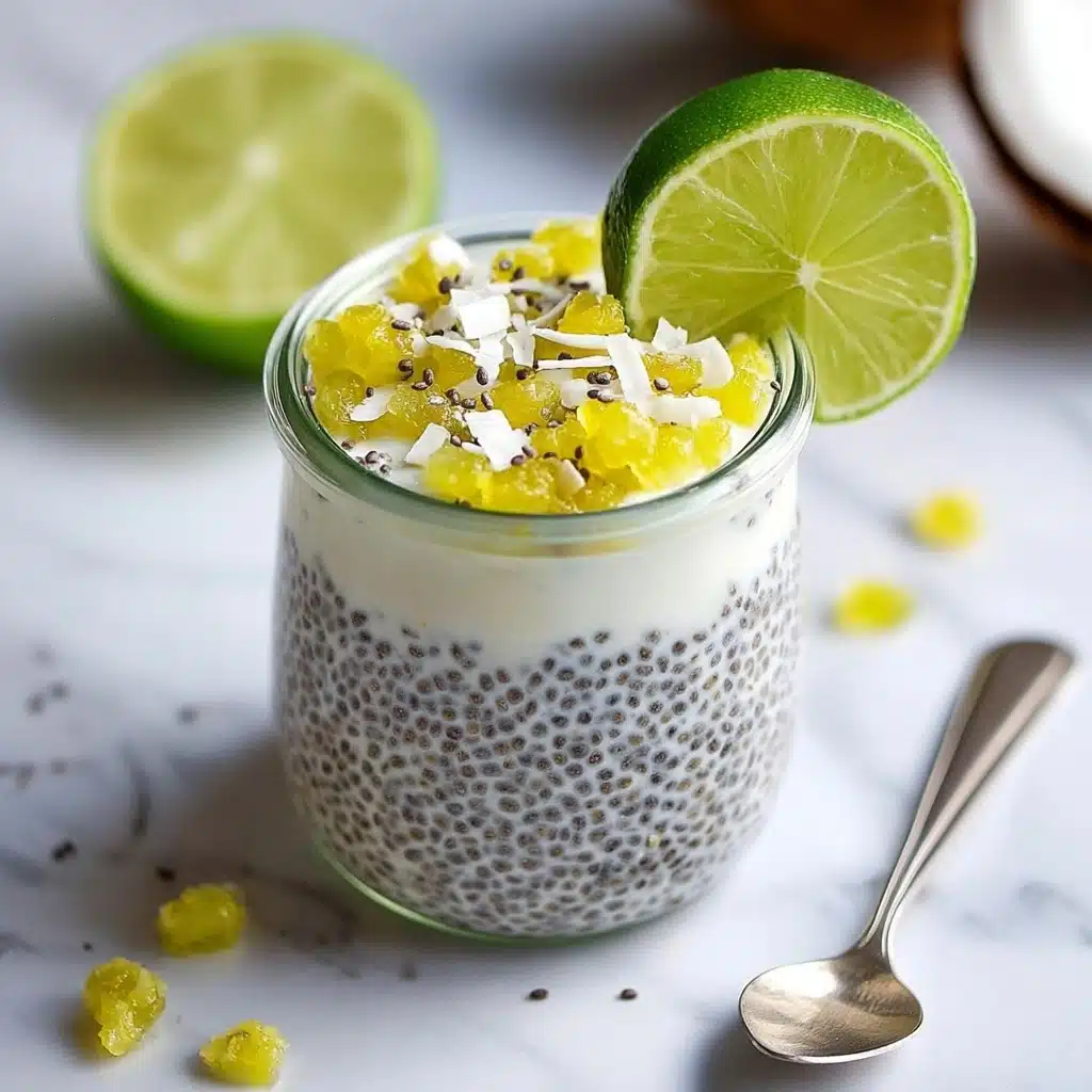 Refreshing No-Bake Chia Pudding Bars Recipe