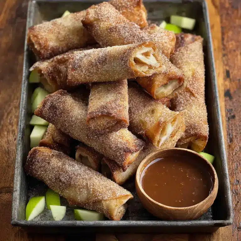 Apple Pie Egg Rolls Recipe