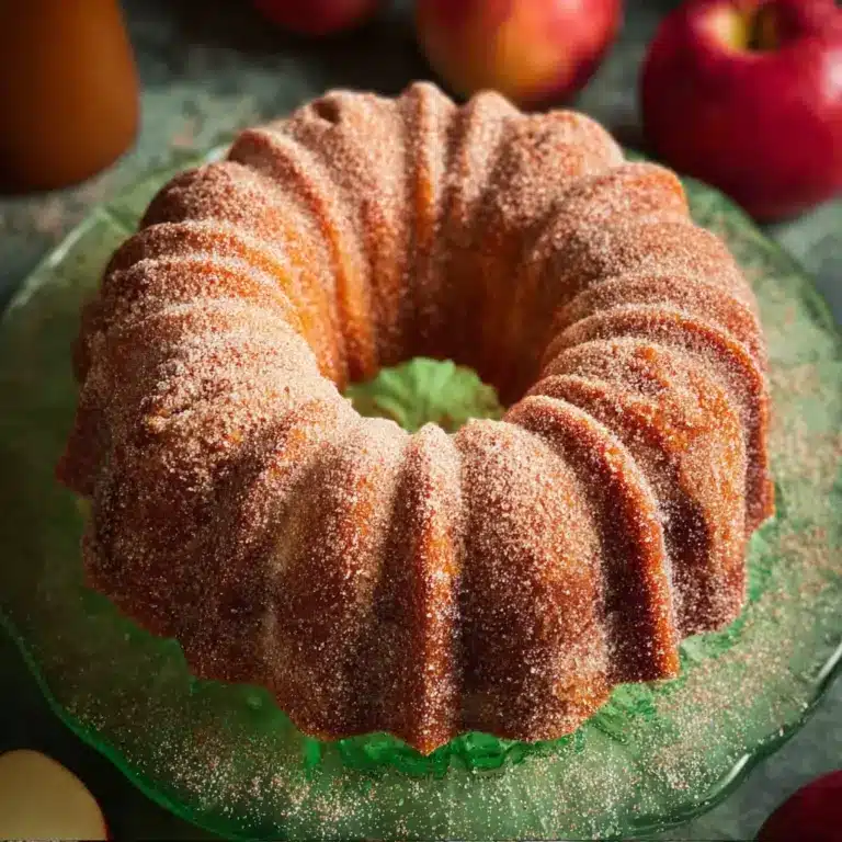 Apple Cider Donut Cake Recipe