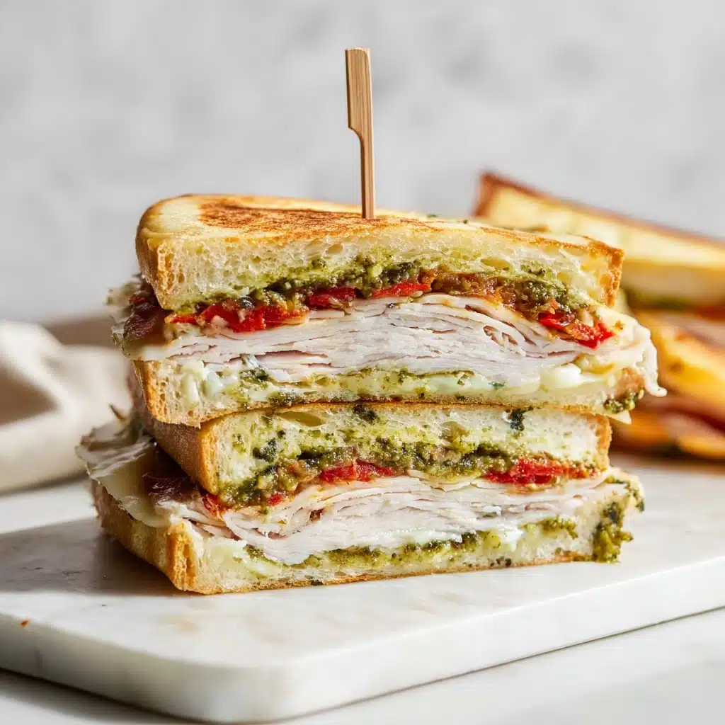 Turkey Pesto Panini Recipe