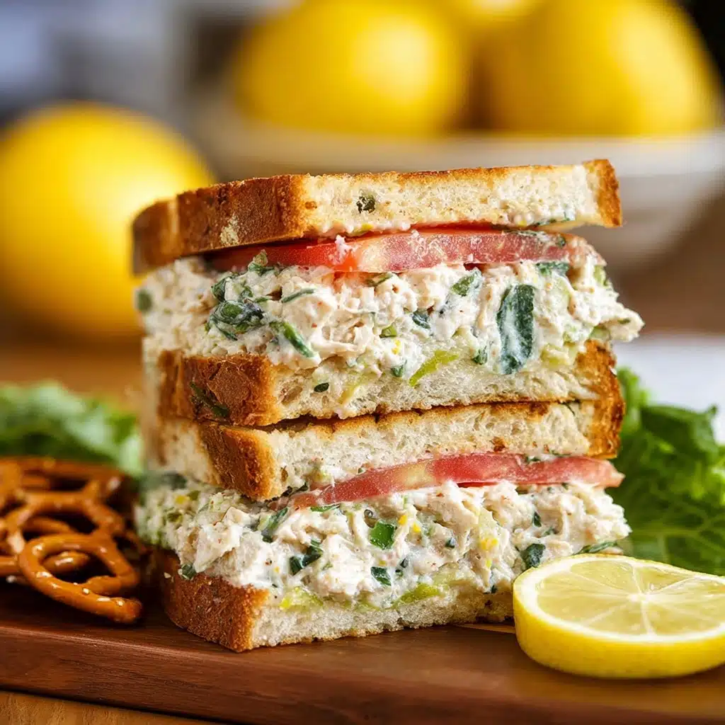 Easy Lemon Basil Chicken Salad Recipe