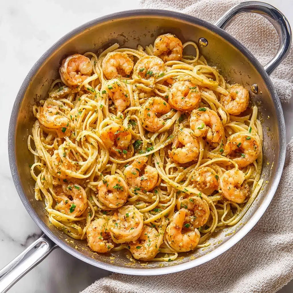 Garlic Shrimp Pasta Recipe