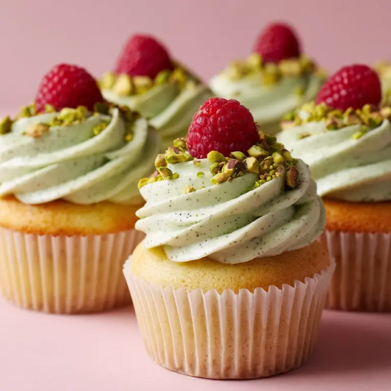 Pistachio Cupcakes Recipe