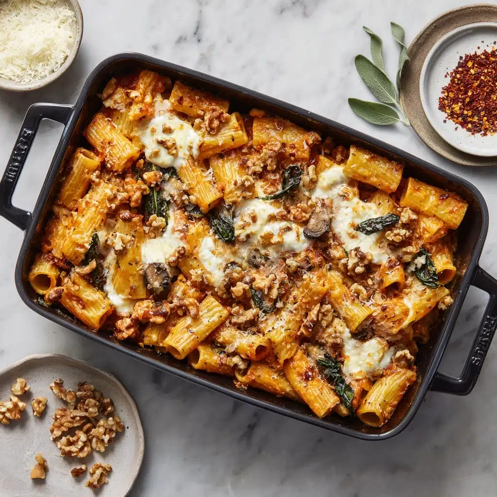 Pasta Bake with Pumpkin Tomato Sauce Recipe - Recipe Image