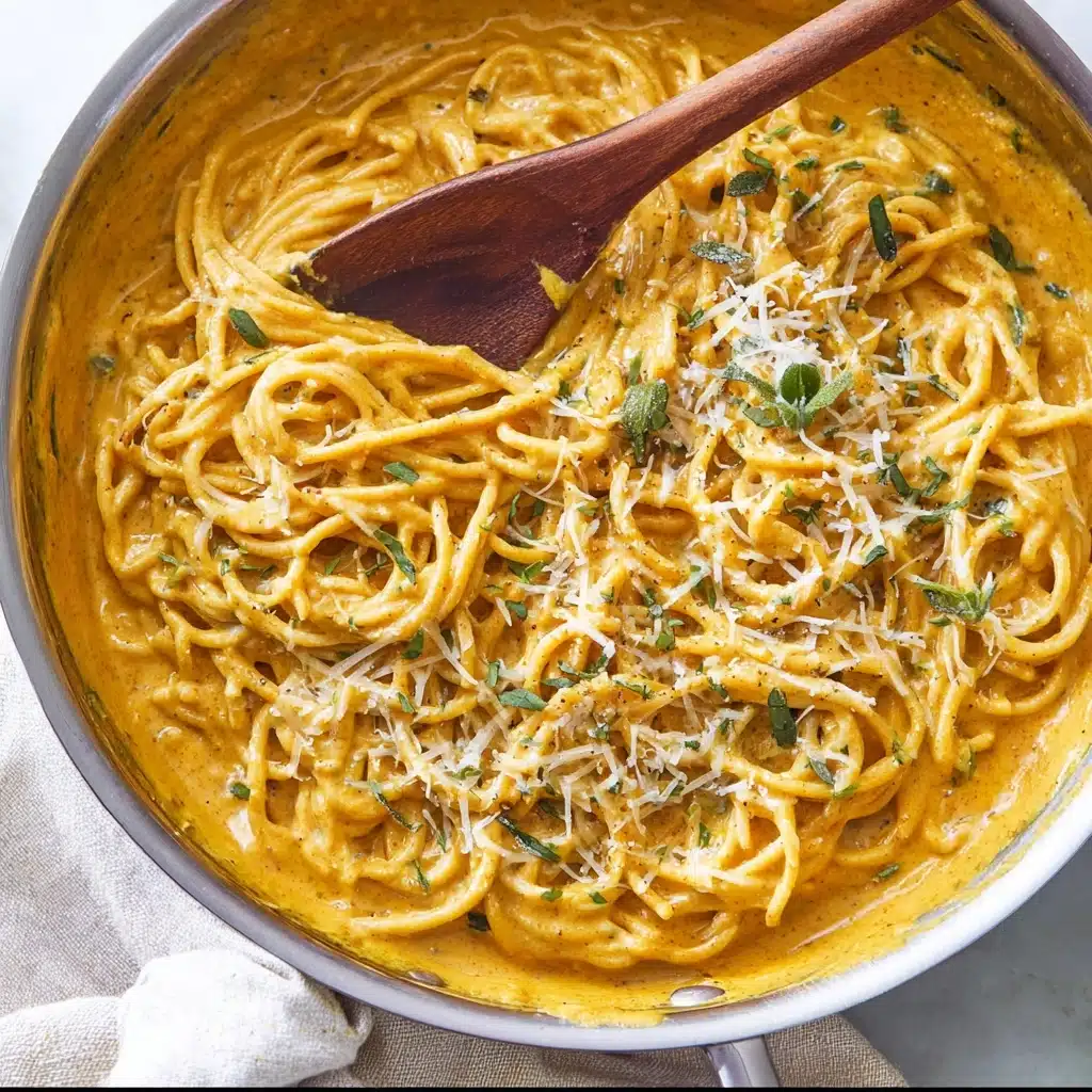Creamy Pumpkin Pasta Sauce Recipe - Recipe Image