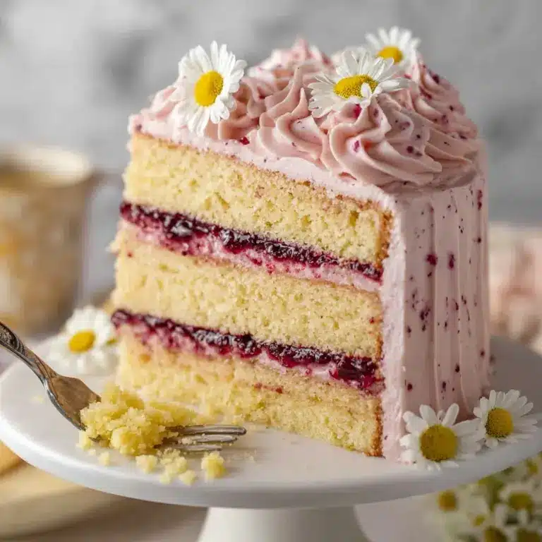 Lemon Blackberry Cake Recipe