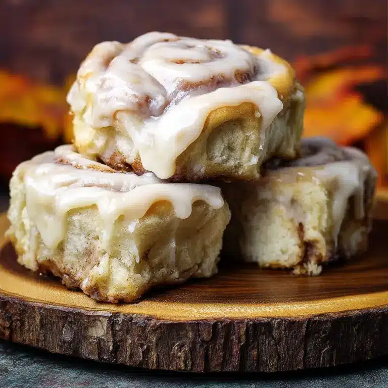 Apple Cider Cinnamon Rolls with Browned Butter Icing Recipe