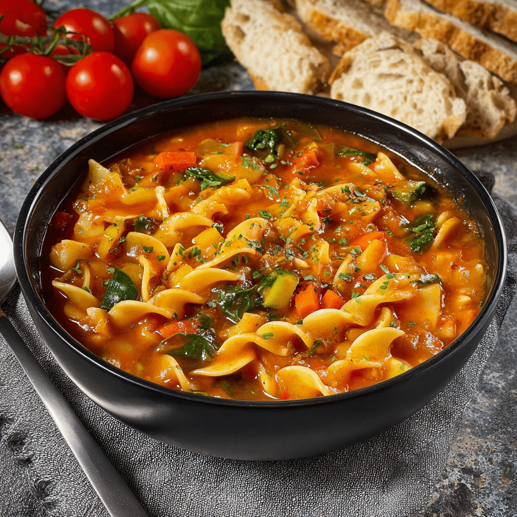 Vegan Lasagna Soup Recipe - Recipe Image