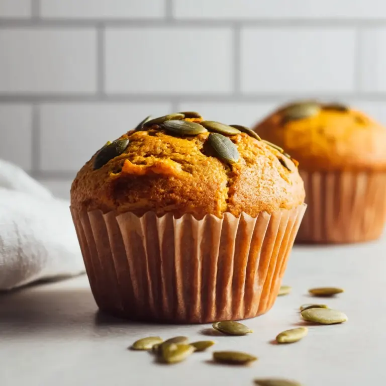 High-Protein, Cottage Cheese Pumpkin Muffins Recipe