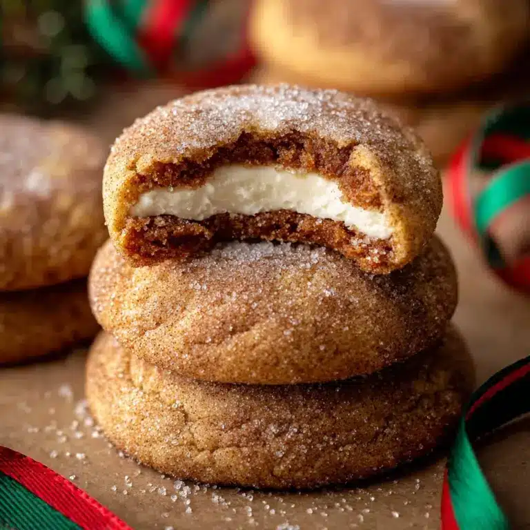 Gingerbread Cheesecake Cookies Recipe