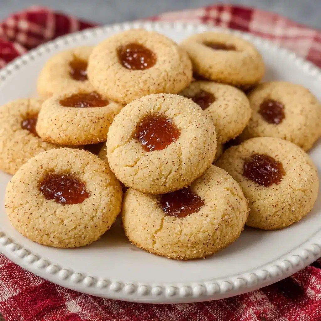 Apple Butter Thumbprint Cookies Recipe - Recipe Image