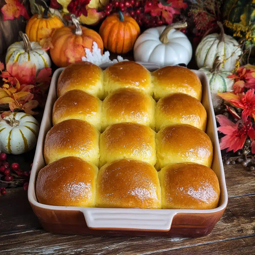 Soft Pumpkin Rolls Recipe - Recipe Image