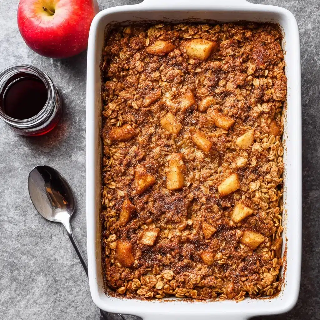 Pumpkin Apple Baked Oatmeal Recipe - Recipe Image