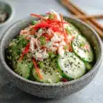 California Roll Cucumber Salad Recipe