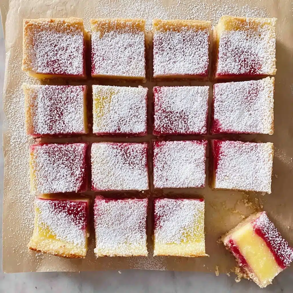 Cranberry Lemon Bars Recipe - Recipe Image