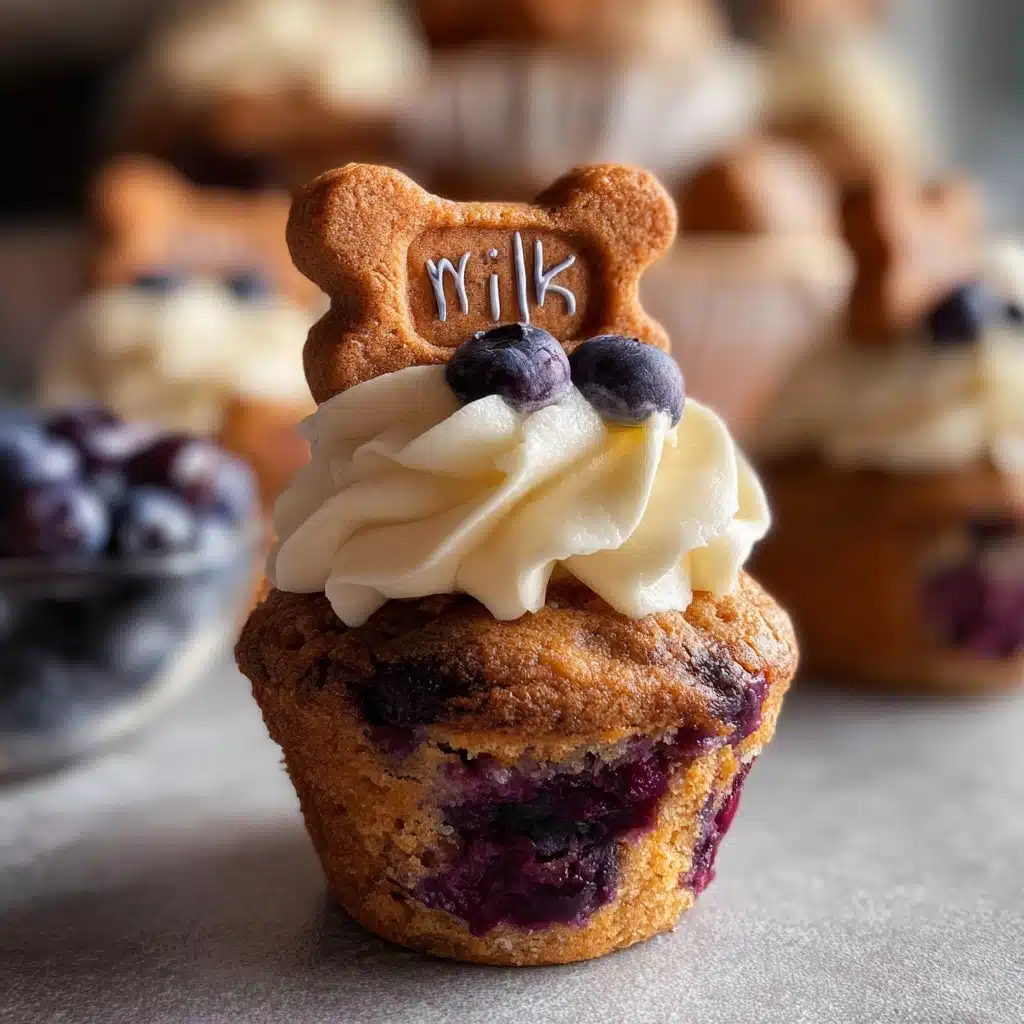 Blueberry Pup cakes Recipe